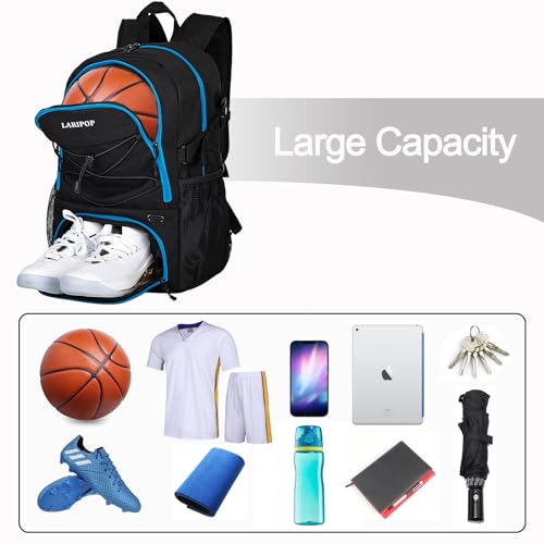 Basketball Backpack with Ball Compartment