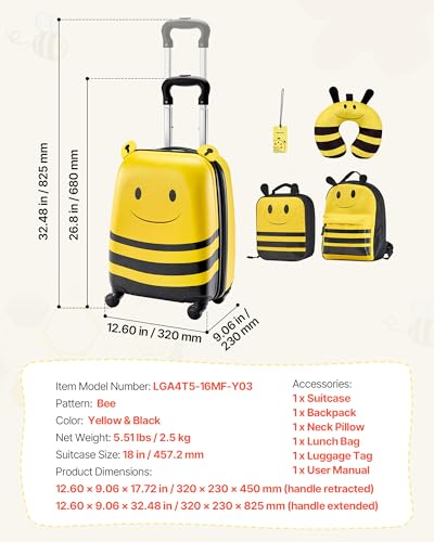Kids Luggage Set (5 Count)