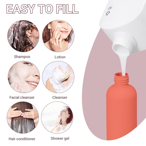 Travel Shampoo Bottle (3 Count)
