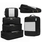 6 Pack Large Compression Packing Cubes for Travel (6 Count)