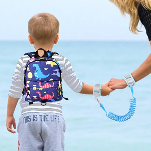 Toddler Backpack Leash with Anti Lost Wrist Link