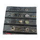 Travel Jewelry Roll Bag Portable Organizer Pouch With Grids&PVC Cover Storage Bags for Necklace