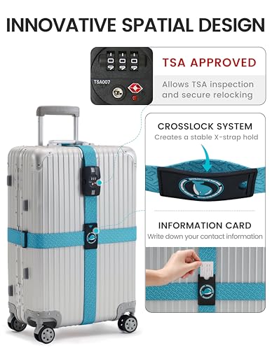 Travelkin Luggage Straps TSA Approved