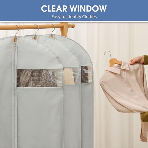 50" Garment Bags for Hanging Clothes (2 Count)