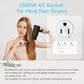 2000W Voltage Converter 220V to 110V Travel Adapter