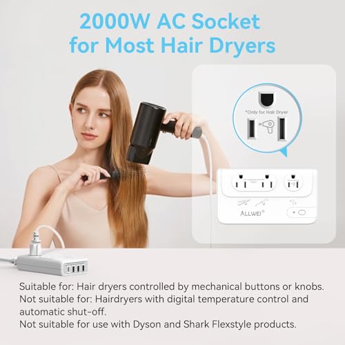 2000W Voltage Converter 220V to 110V Travel Adapter