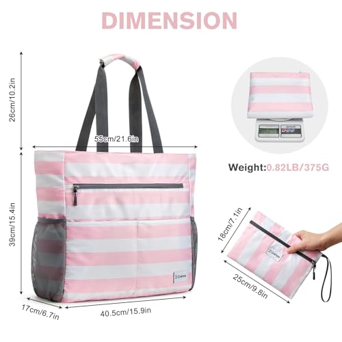 Beach Bag Waterproof Sandproof Large Capacity Foldable for Women