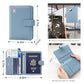 Premium Leather Passport Holder Covers Case