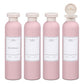 8.8oz 4pack Refillable Travel Shampoo and Conditioner Bottles (4 Count)