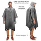 Hooded Rain Poncho for Adult with Pocket