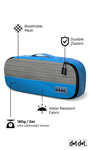 Slim Packing Cubes for Travel 5pc Set (5 Count)