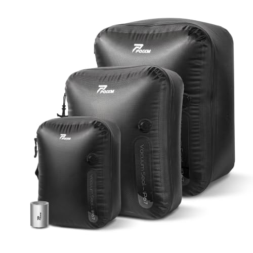 Vacuum Bags for Travel with Wireless Pump (4 Count)