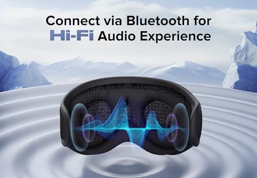 Sleep Mask with Headphones Bluetooth 5.4