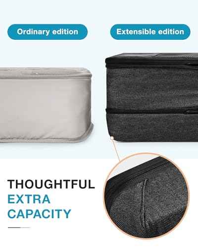 Compression Packing Cubes for Travel (4 Count)