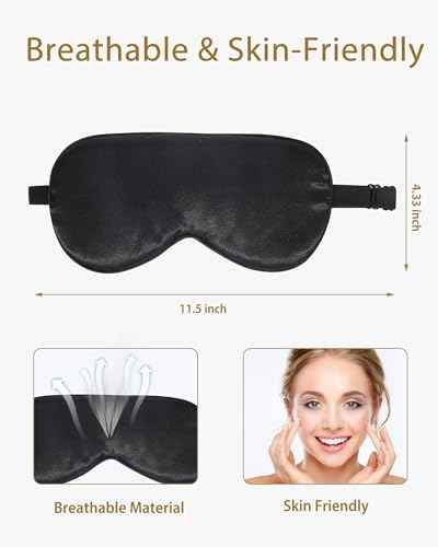 4 Pack Silk Sleep Mask (4 Count)