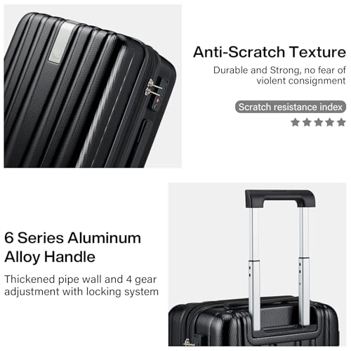 Expandable Hard Shell Luggage Sets (2 Count)