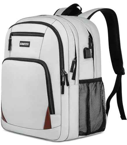Grey Backpack for School