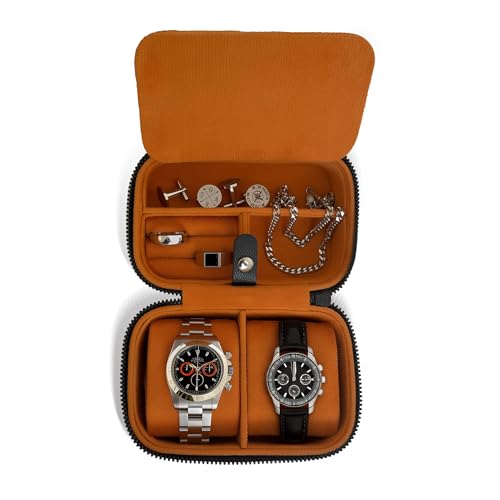 Luxury Watch Travel Case for Men High End Portable 2