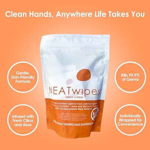 NEATwipes Sanitizing Wipes for Adults (96 Count)