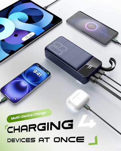 60000mAh Portable Charger for Camping