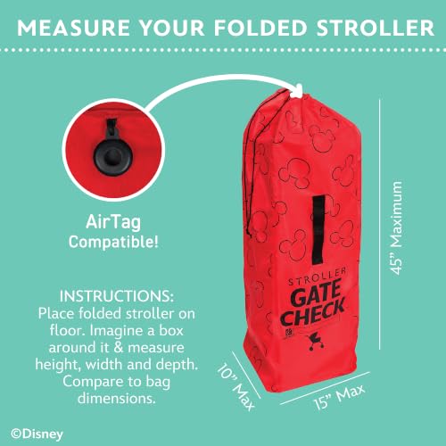 Disney Baby Gate Check Travel Bag for Umbrella Strollers