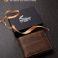 Wallet for Men RFID Blocking Genuine Leather Mens Wallets Bifold with 2 ID Window 13 Card Slots brown