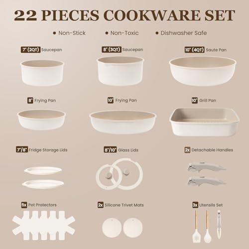 Nonstick Pots and Pans Set