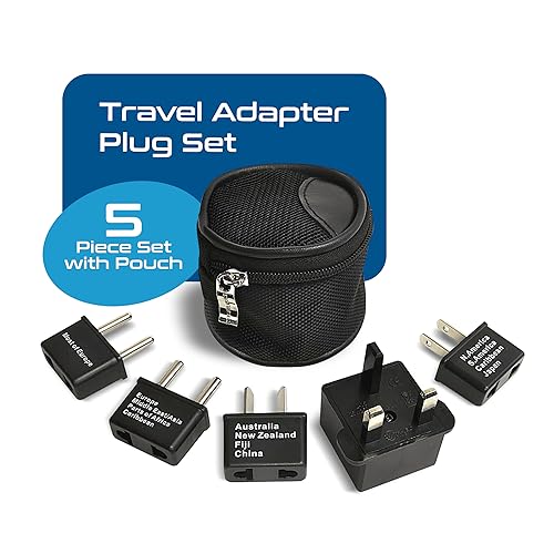 Universal Travel Adapter (5 Count)