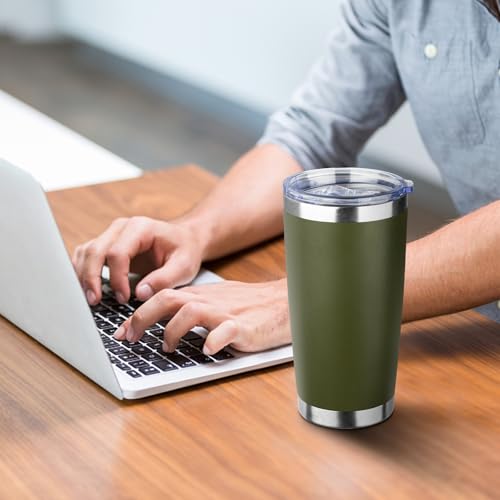 20oz Tumbler with Straw and Brush