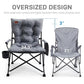 Padded Oversized Folding Camping Chair for Adults