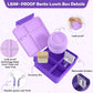 Lunch Box Kids with Thermo Insulated Lunch Bag for School
