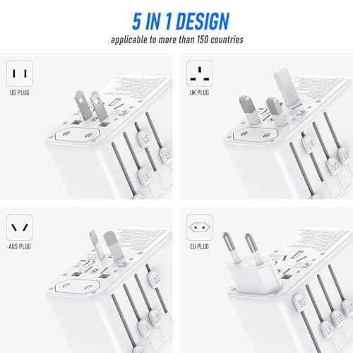 YLEE Travel Plug Adapter