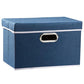 Collapsible Storage Bin with Lid [1