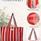 100% Cotton Quilted Tote Bag For Women
