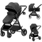 2-in-1 Convertible Baby Stroller for Newborn to Toddler