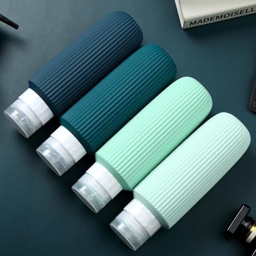 Travel Bottles for Toiletries (4 Count)