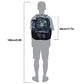 Fishing Tackle Backpack Waterproof Tackle Bag Storage with 4 Trays Tackle Box