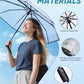 Windproof Travel Umbrellas for Rain and Sun (2 Count)