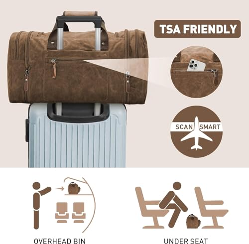 Waxed Canvas Duffle Bag