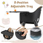 6-in-1 High Chair, Convertible Highchair for Babies and Toddlers/Kids Chair Table Set/Infant Feeding Chair w/Safety Harness, PU Leather Cushion & Removable Food Tray (Coffee)