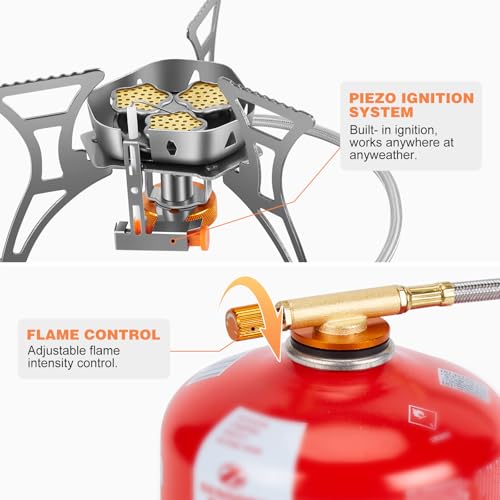 6800W Windproof Camping Stove