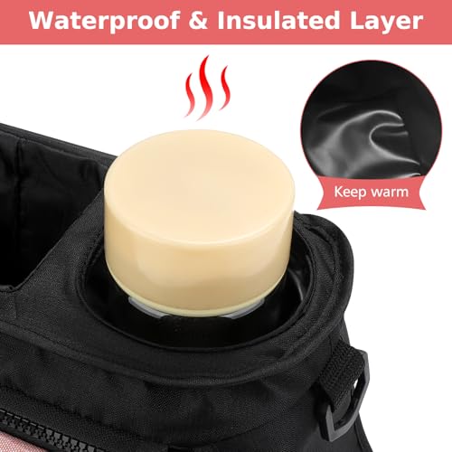 Universal Stroller Organizer with Insulated Cup Holder