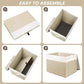 Large 42 Quarts Fabric Storage Bins with Lids [2