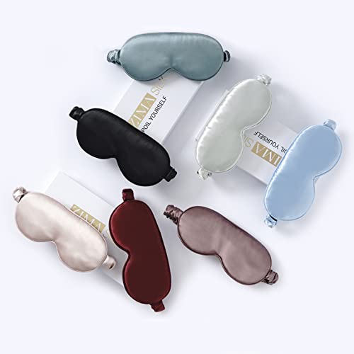 Adjustable 22 Momme 100% Pure Mulberry Silk Sleep Mask