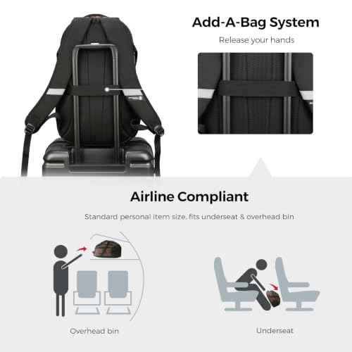 Design Backpack for Men with USB Charging Port SD803