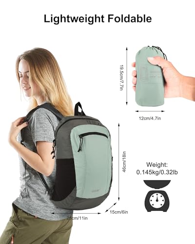 Foldable 20l Backpack For Travel Lightweight Hiking Packable Daypack for Men Travel Camping Outdoor Bag Women