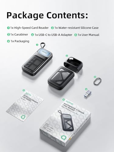 SD Micro SD 3.0 Card Reader Holder Case