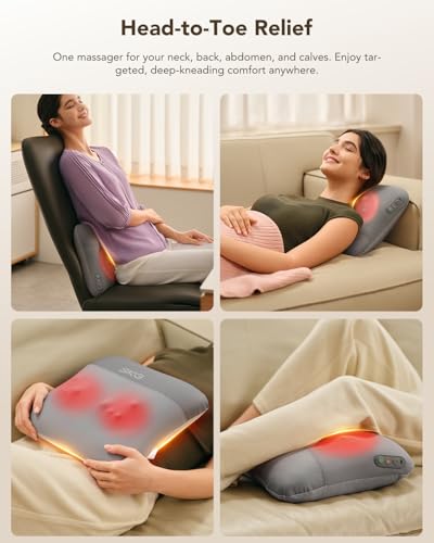 VS500 Cordless Back Massager for Stress Relief Deep Tissue
