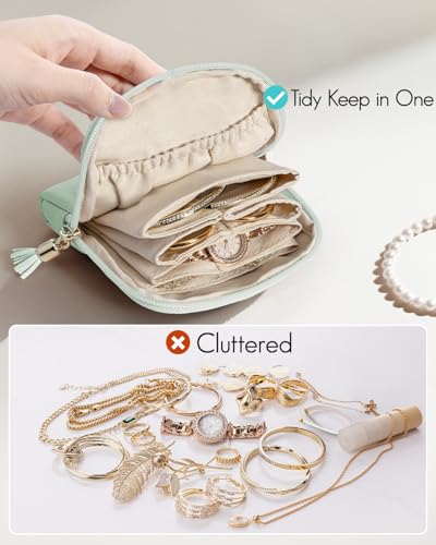 Small Travel Jewelry Case
