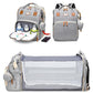 Diaper Bag Backpack with Changing Station